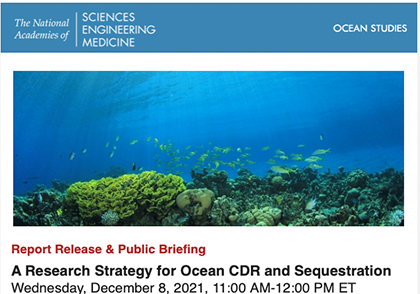 report release ocean cdr